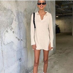 DJERF AVENUE GETAWAY DRESS IN CRÈME